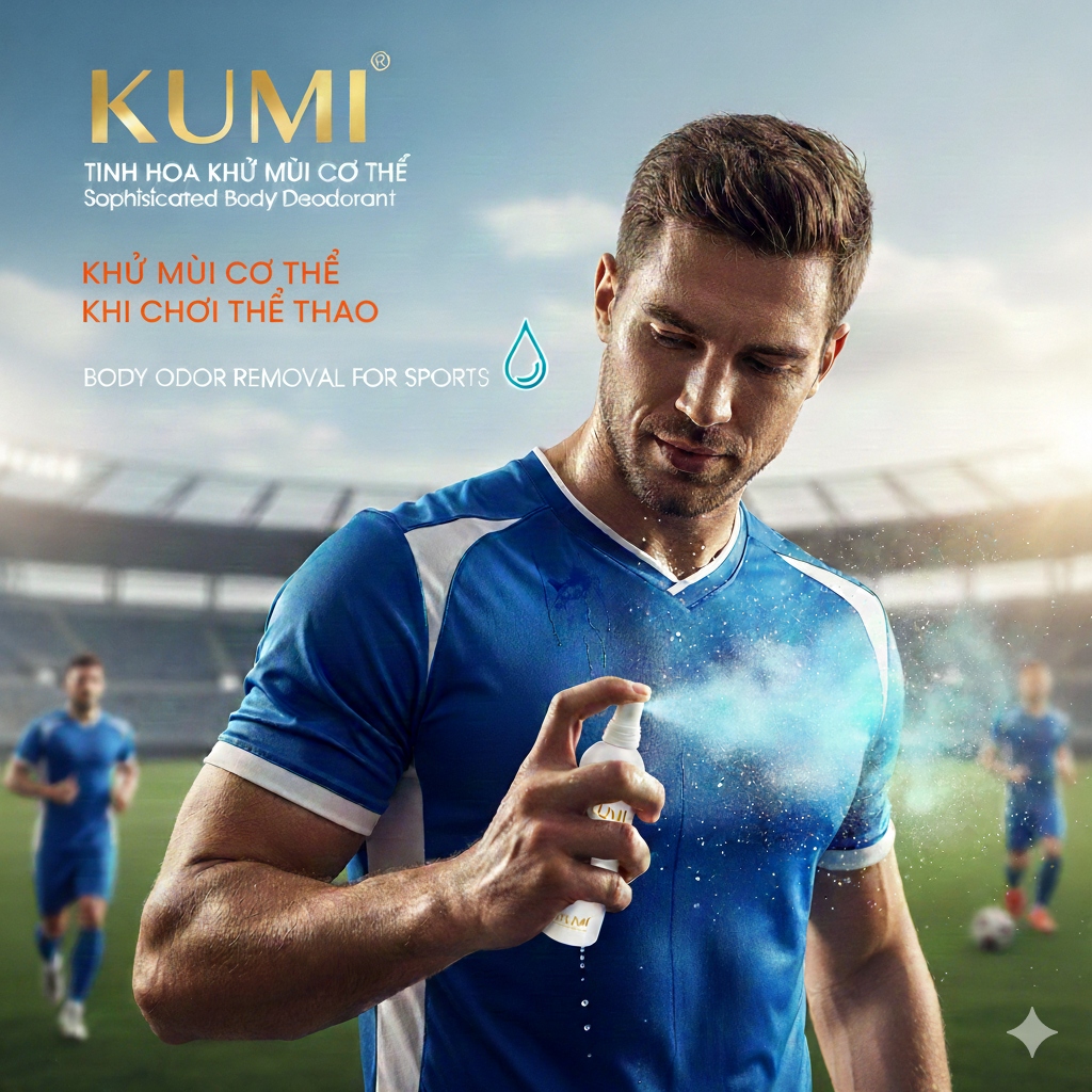 Sports Body Deodorant Kumi